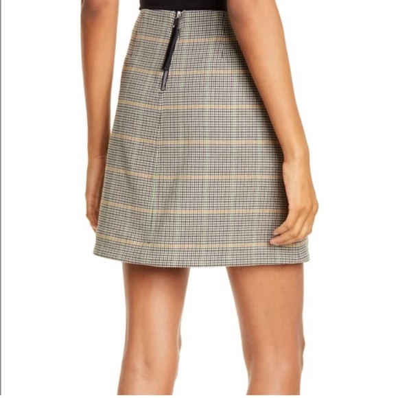 A.L.C. “Reynolds” Plaid Mini Skirt Size 2 New Without Tags! - Picture 7 of 11